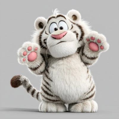 3D Cute Characters Made with Notion